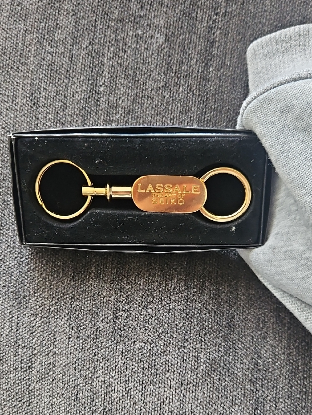 Seiko Brass Metal Keychain